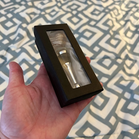 Final SALE!  Murano Glass Winestopper.  Weighted with tailored rubber seal. - Picture 3 of 3